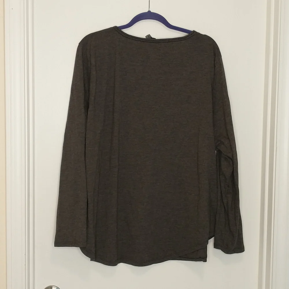 Instant message dark grey the office long sleeve t-shirt - Picture 5 of 5